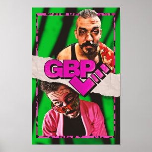 Affiche de chèque de paie d'ours grizzly