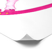 Affiche de cheval à bascule aquarelle pour nurseri (Coin)