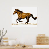 Affiche de Cheval au Galop (Cuisine)