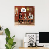 Affiche de chèvre drôle de Billy The Kid? (Bureau à domicile)