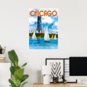 Affiche de Chicago (Bureau à domicile)