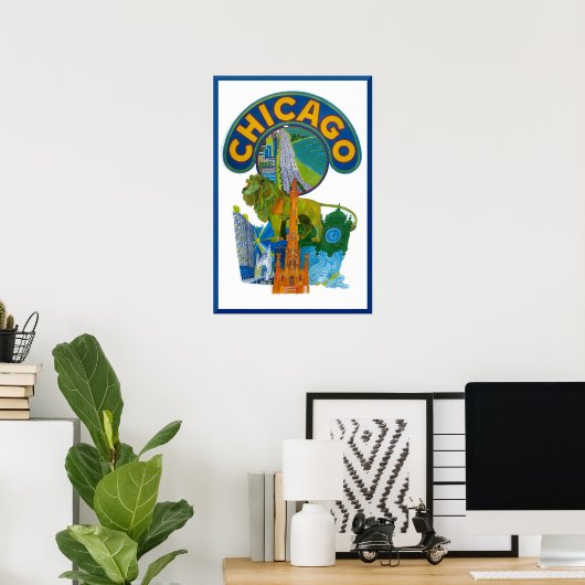 Affiche de Chicago (Bureau à domicile)