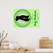 Affiche de Chien Chakras (Cuisine)