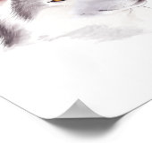 Affiche de chien Husky / affiches d'animaux (Coin)