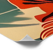 Affiche de Chihuahua Astronaute, Impression Rétro  (Coin)