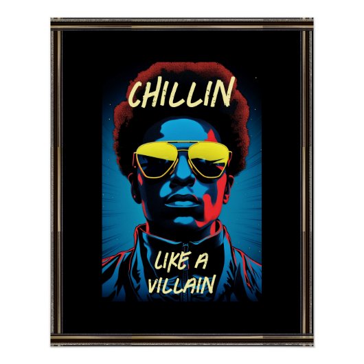 Affiche de Chillin Like a Villain (Devant)