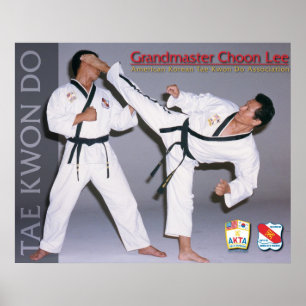 Affiche de Choon Lee AKTA de grand maître
