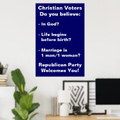 Affiche de Christian Voters (Bureau à domicile)