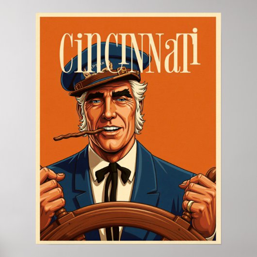 Affiche de Cincinnati, Ohio (Devant)