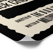 Affiche de cinéma anti-guerre en Afghanistan (Coin)