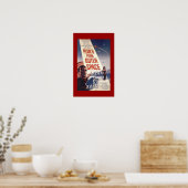 Affiche de cinéma classique "Plan 9 de l'espace ex (Cuisine)