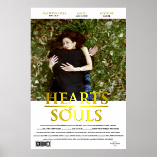 Affiche de cinéma CSA Hearts & Souls 27X40