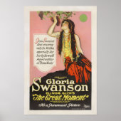 Affiche de cinéma Gloria Swanson Jesse Lasky (Devant)
