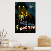 Affiche de cinéma "Jeune mort" (Cuisine)