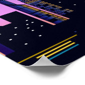 Affiche de cinéma pour poules dans la City Party (Coin)