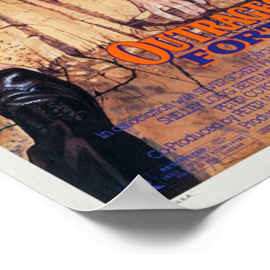 Affiche de cinéma scandaleuse de Fortune (Coin)