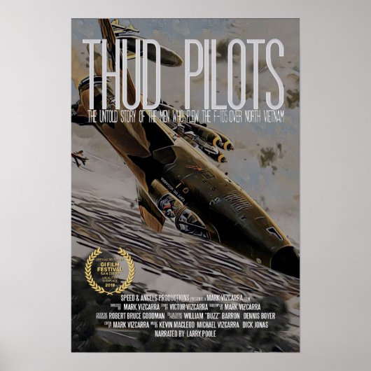 Affiche de cinéma THUD Pilots (Devant)