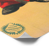 Affiche De Cirque De Foule Admirant Un Soldat Fran (Coin)