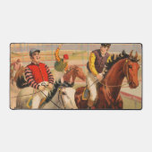 Affiche De Cirque De Jockeys Sur Les Chevaux Qui S (Recto)