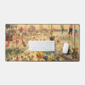 Affiche De Cirque Des Gens En Costumes Se Produisa (Clavier et souris)