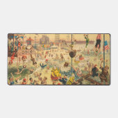 Affiche De Cirque Des Gens En Costumes Se Produisa (Recto)