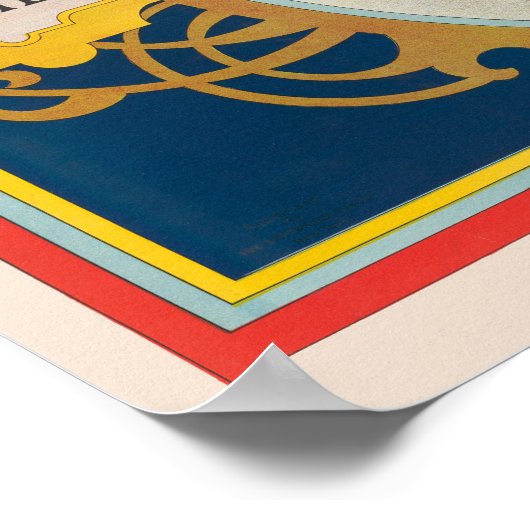 Affiche De Cirque Montrant Des Portraits De Barnum (Coin)