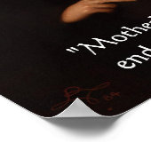 Affiche de citation célèbre sur la maternité de Ro (Coin)