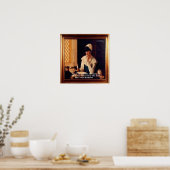 Affiche de citation d'amour "Aimée par ma femme" d (Cuisine)