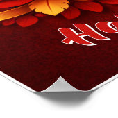 Affiche de citation d'amour de la Saint-Valentin (Coin)