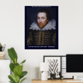 Affiche de citation d'amour de serpent apprivoisé (Bureau à domicile)