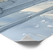 Affiche de citation d'architecture classique Néocl (Coin)