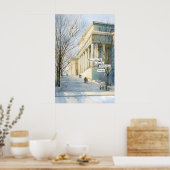 Affiche de citation d'architecture classique Néocl (Cuisine)