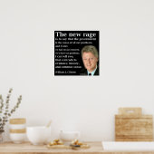 Affiche de citation de Bill Clinton No Government  (Cuisine)