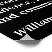 Affiche de citation de Bill Clinton No Government  (Coin)
