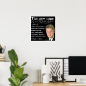 Affiche de citation de Bill Clinton No Government  (Bureau à domicile)
