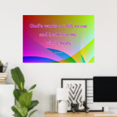 Affiche de citation de Christian Healing (Bureau à domicile)