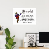 Affiche de citation de Ham Radio Hamlet (Bureau à domicile)