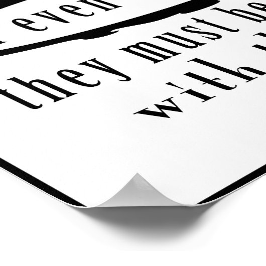 Affiche de citation de Helen Keller (Coin)