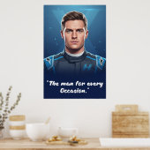 Affiche de citation de Hülkenberg (Cuisine)