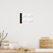 Affiche de citation de Jane Austen (Cuisine)