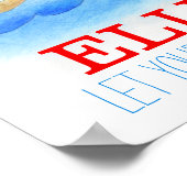 Affiche de citation de nurserie de garçon avec pha (Coin)