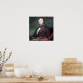 Affiche de citation de Robert Browning sur la mate (Cuisine)
