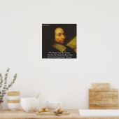 Affiche de citation de sagesse "Connaître les limi (Cuisine)