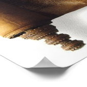 Affiche de citation de sagesse de la Torah "Si ce  (Coin)