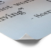 Affiche de citation de Socrates "Vie non examinée" (Coin)