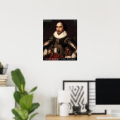 Affiche de citation d'éloquence d'action de Shakes (Bureau à domicile)