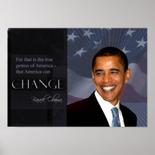 Affiche de citation d'Obama