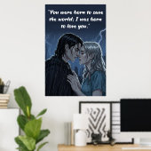 Affiche de citation impuissante (Bureau à domicile)