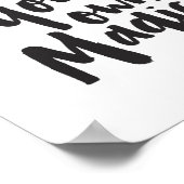 Affiche de citation inspirante personnalisée moder (Coin)