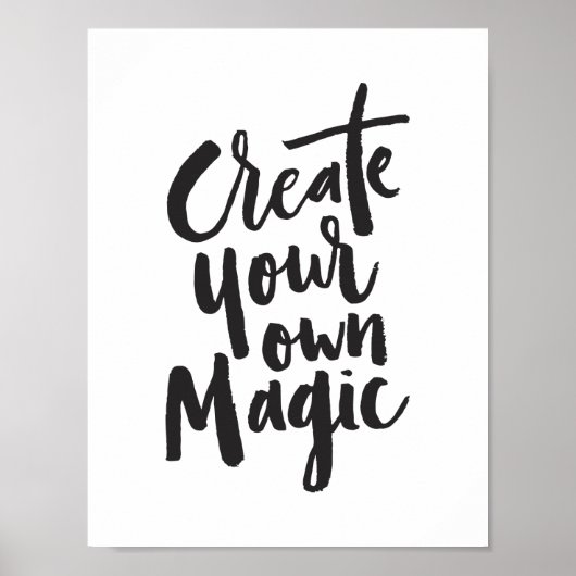 Affiche de citation inspirante personnalisée moder (Devant)